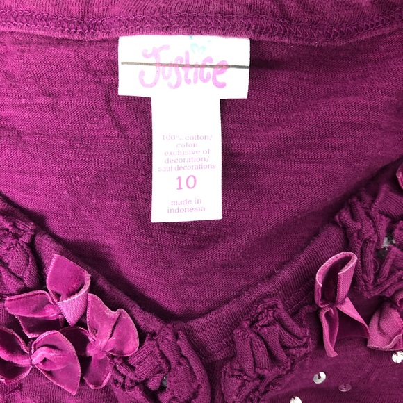 Girls long sleeve Tee size 10 100% Cotton - Picture 3 of 3